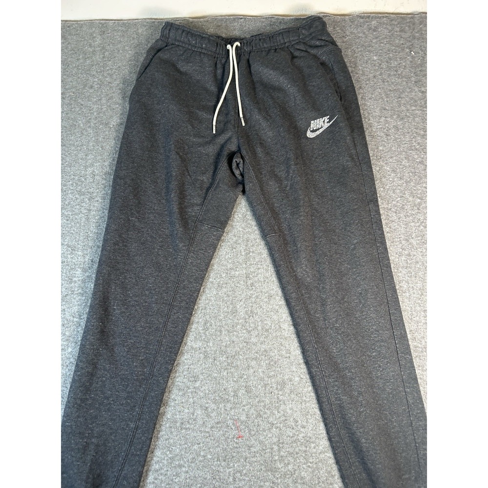 Nike Sportswear Fleece Joggers Dark Heather Gray Mens Medium‎ Active